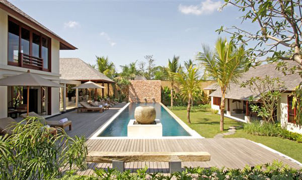 Bali Villa Sakti De la fin de la piscine
