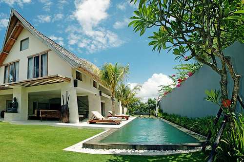 Bali Villa Casa Mateo Villa view byday