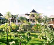 Bali Villa Coraffan View ofthe villa from the view ingplatform